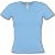 T-Shirt Col V Bleu Ciel