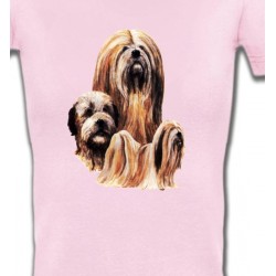 T-Shirts Races de chiens Lhassa Apso (A)