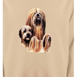 Sweatshirts Races de chiens Lhassa Apso (A)