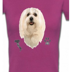 T-Shirts Races de chiens Maltais (A)