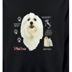 Sweatshirts Races de chiens Maltais (B)