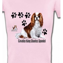 T-Shirts Races de chiens Cavalier King Charles (A)