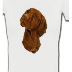 T-Shirts Races de chiens Tête de Braque Hongrois (V)