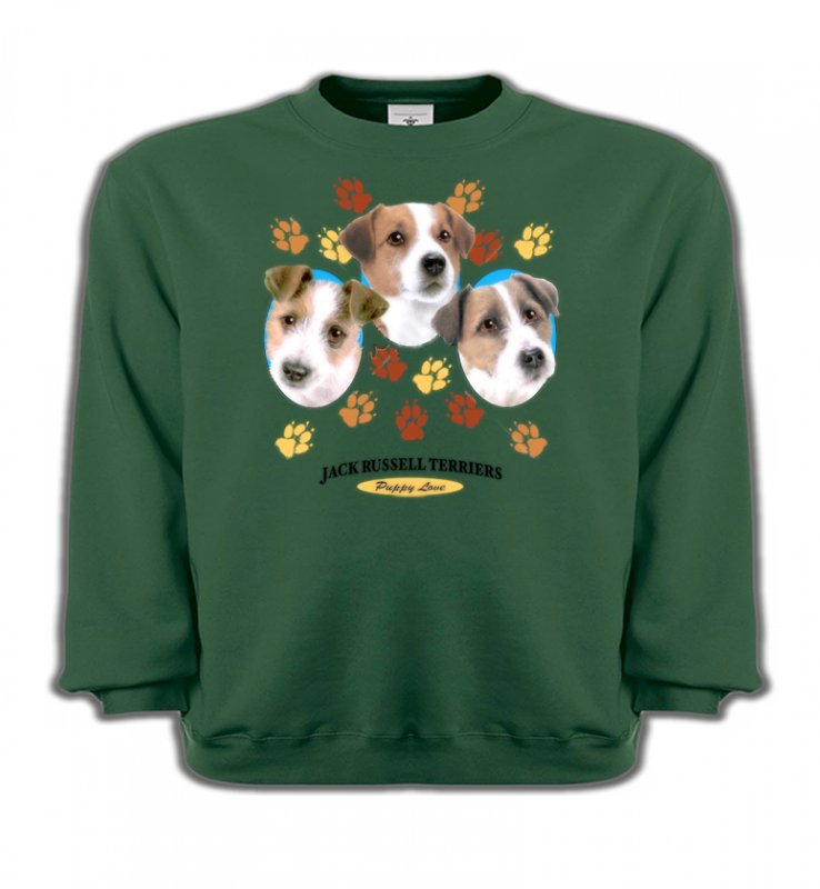 Sweatshirts Enfants Jack Russell Terrier Jack Russell Terrier Chiots  (N)