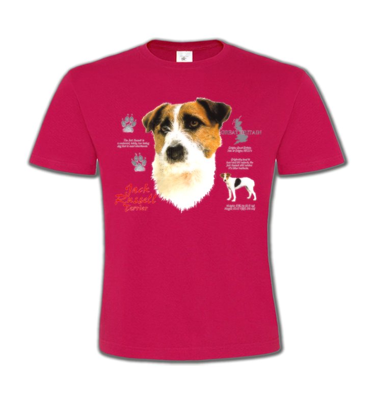 T-Shirts Col Rond Enfants Jack Russell Terrier Jack Russell Terrier (C)