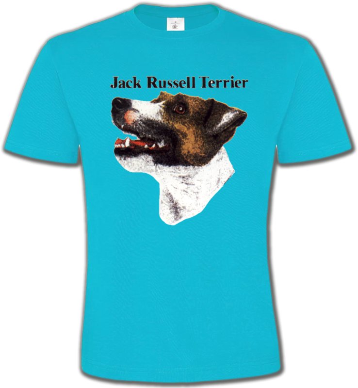 T-Shirts Col Rond Unisexe Jack Russell Terrier Jack Russell Terrier (I)