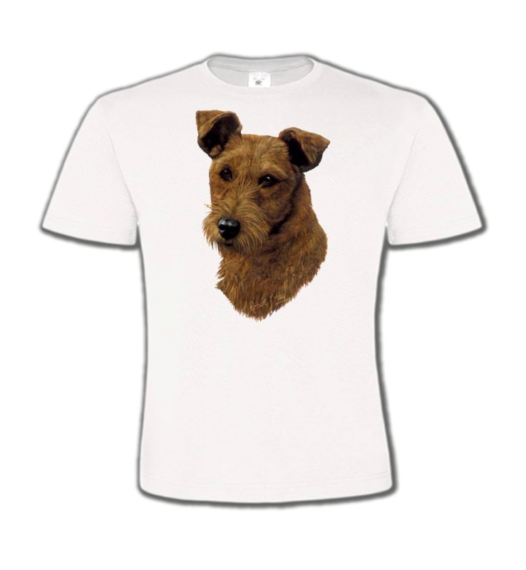 T-Shirts Col Rond Enfants Terrier Irlandais Terrier Irlandais (H)