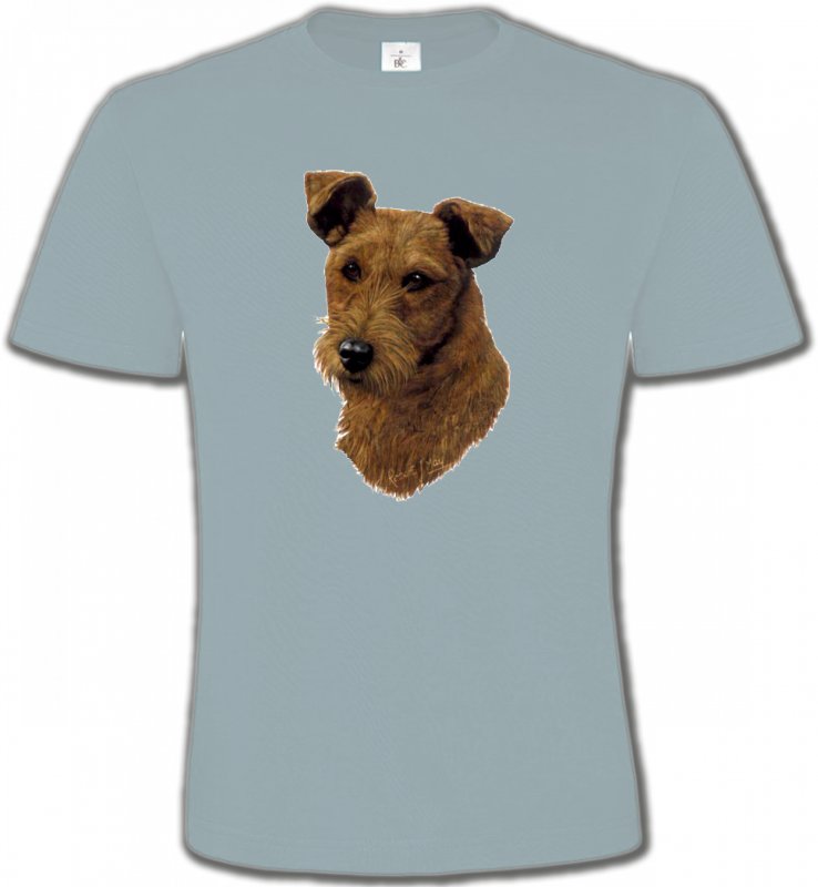 T-Shirts Col Rond Unisexe Terrier Irlandais Terrier Irlandais (H)