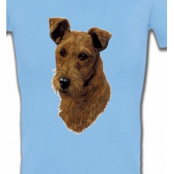 T-Shirts T-Shirts Col V Femmes Terrier Irlandais (H)