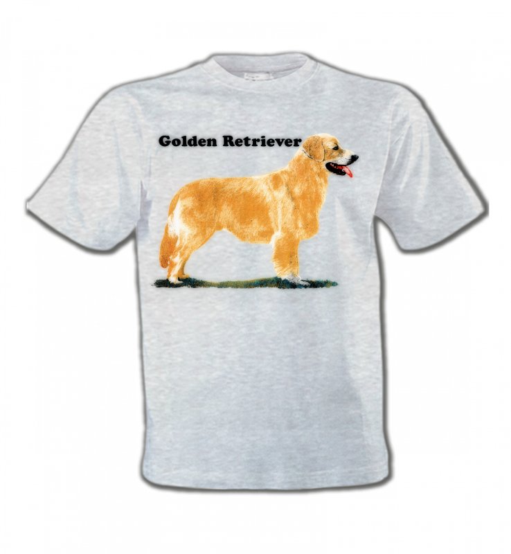 T-Shirts Col Rond Enfants Golden Retriever Golden Retriever (NG)