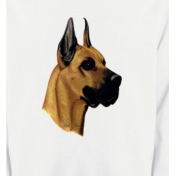 Sweatshirts Races de chiens Tête de Dogue Allemand (F)