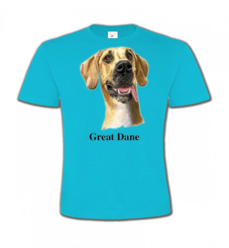 T-Shirts Col Rond Enfants Dogue Allemand Dogue Allemand (G)