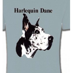 T-Shirts Dogue Allemand Dogue Allemand Noir et Blanc (C)
