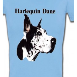 T-Shirts Races de chiens Dogue Allemand Noir et Blanc (C)