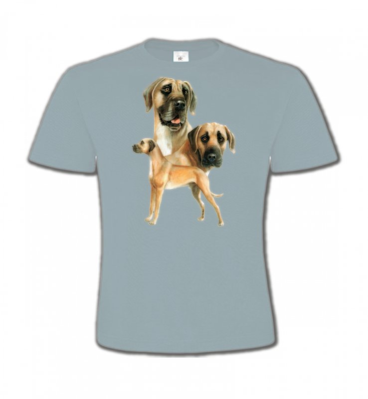 T-Shirts Col Rond Enfants Dogue Allemand Dogue Allemand (B)