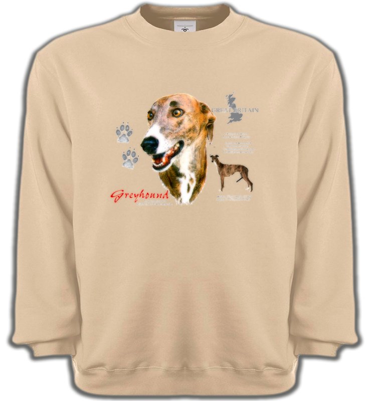Sweatshirts Unisexe Greyhound Greyhound Lévrier  (N)