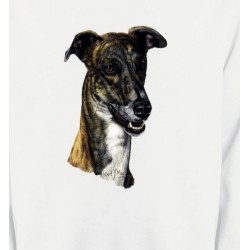 Sweatshirts Races de chiens Tête de Greyhound Lévrier(G)