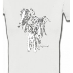 T-Shirts Races de chiens Lévrier (E)