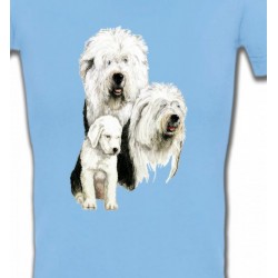 T-Shirts Races de chiens Famille Bobtail Berger Anglais (D)