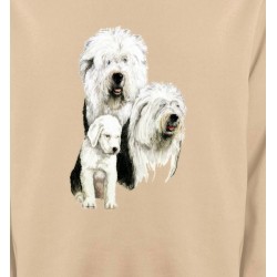 Sweatshirts Races de chiens Famille Bobtail Berger Anglais (D)