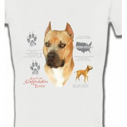 T-Shirts Races de chiens Staffordshire (C)