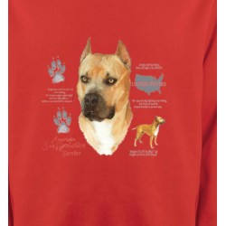 Sweatshirts Races de chiens Staffordshire (C)