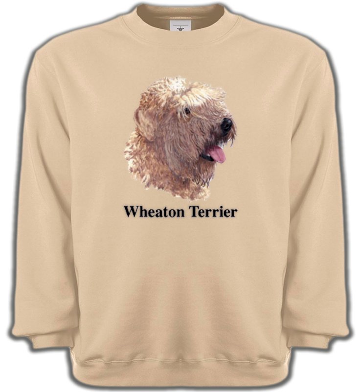 Sweatshirts Unisexe Wheaten Wheaten Terrier (J)