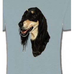 T-Shirts Races de chiens Lévrier Persan Saluki (I)
