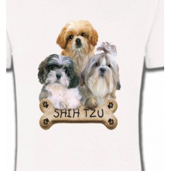 T-Shirts Races de chiens Shih Tzu Chiots (C)