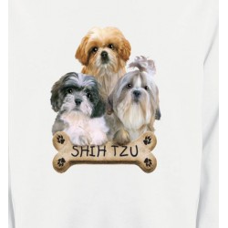 Sweatshirts Shih Tzu Shih Tzu Chiots (C)