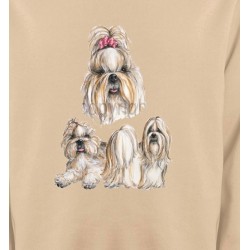 Sweatshirts Races de chiens Shih Tzu (A)