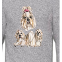 Sweatshirts Races de chiens Shih Tzu (A)