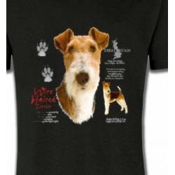 T-Shirts T-Shirts Col Rond Enfants Fox Terrier (B)