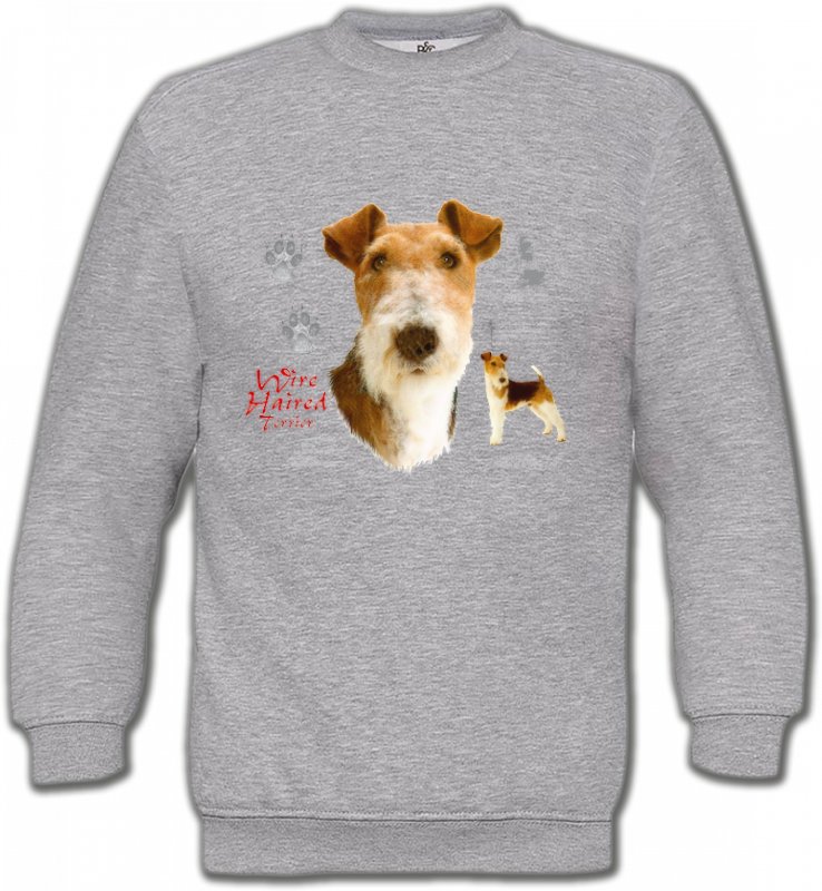 Sweatshirts Unisexe Fox Terrier Fox Terrier (B)