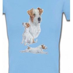 T-Shirts T-Shirts Col V Femmes Fox Terrier (G)