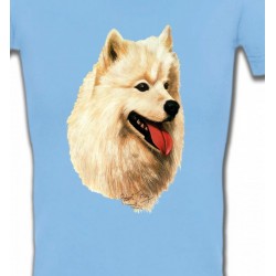 T-Shirts Races de chiens Tête de Samoyède