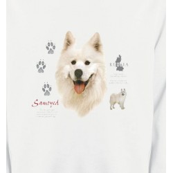 Sweatshirts Races de chiens Samoyède