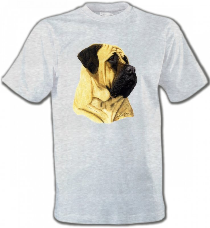 T-Shirts Col Rond Unisexe Mastiff Mastiff (B)