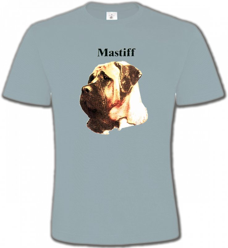 T-Shirts Col Rond Unisexe Mastiff Mastiff (C)