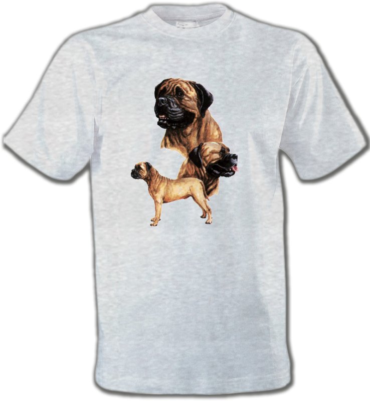 T-Shirts Col Rond Unisexe Mastiff Mastiff (D)