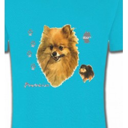 T-Shirts Races de chiens Spitz Poméranien (A)