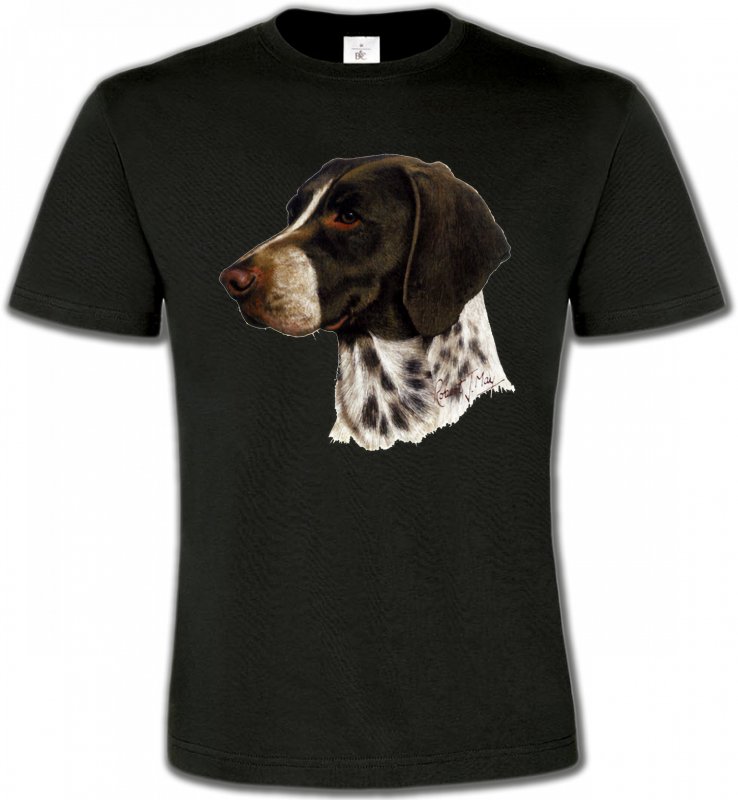 T-Shirts Col Rond Unisexe Pointers Pointer (A)