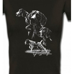 T-Shirts Races de chiens Pointer (C)