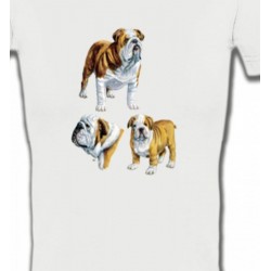 T-Shirts Races de chiens Bulldog Anglais (C)