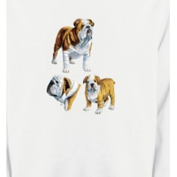 Sweatshirts Races de chiens Bulldog Anglais (C)