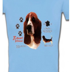 T-Shirts Races de chiens Basset Hound (C)