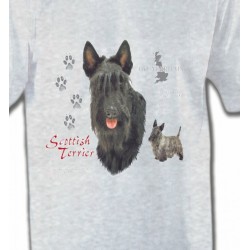 T-Shirts Terrier Ecossais Terrier écossais (A)