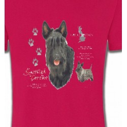 T-Shirts Races de chiens Terrier écossais (A)