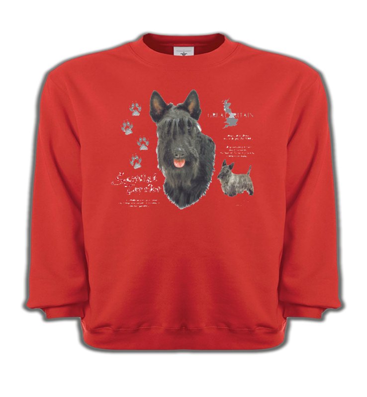 Sweatshirts Enfants Terrier Ecossais Terrier écossais (A)