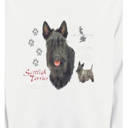 Sweatshirts Races de chiens Terrier écossais (A)